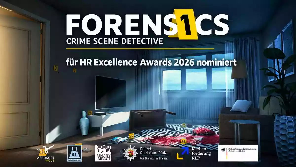 LKA-RP: "Forensics: Crime Scene Detective" für HR Excellence Awards 2026 nominiert - Bild: presseportal.de