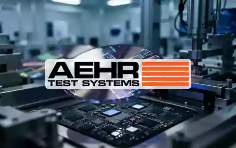 Abstrakte Darstellung einer modernen Halbleiterfertigung mit Fokus auf Mikrochip-Technologie und Marktvolatilität. - Foto: über boerse-global.de