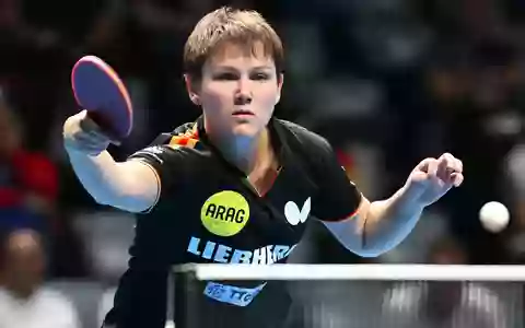 Neue Europameisterin im Mixed: Tischtennis-Profi Nina Mittelham (Archivbild). - Foto: Manfred Schillings/dpa