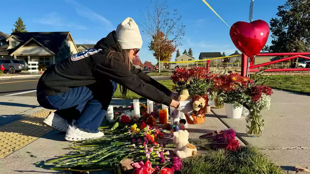Die Gewalttat sorgte für Entsetzen in der 100.000-Einwohner-Stadt Bend. - Bild: Haven Daley/AP/dpa