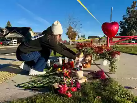 Die Gewalttat sorgte für Entsetzen in der 100.000-Einwohner-Stadt Bend. - Foto: Haven Daley/AP/dpa