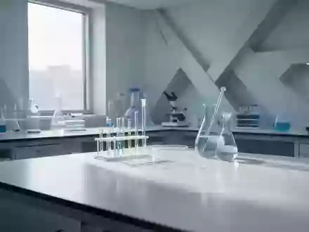 Ein minimalistisch gestalteter, heller Laborraum mit klaren Oberflächen und natürlichem Lichteinfall. - Foto: über boerse-global.de