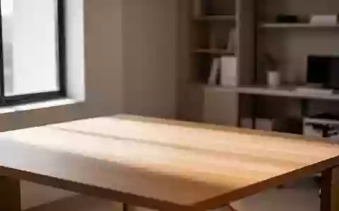 Ein minimalistischer, moderner Arbeitsplatz mit weichem Tageslicht auf einem sauberen Holztisch in einer ruhigen Umgebung. - Foto: über boerse-global.de