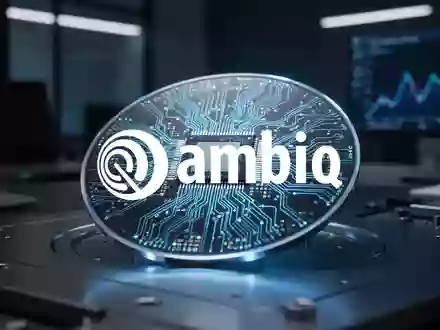 Abstrakte Darstellung von Halbleitertechnologie mit moderner Lichtsetzung für den Elektroniksektor - Foto: über boerse-global.de