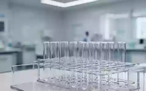 Leere, sterile Reagenzgläser in einem modernen medizinischen Labor, die für diagnostische Untersuchungen stehen. - Foto: über boerse-global.de