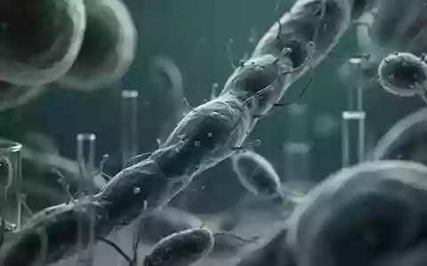Mikroskopische Aufnahme biologischer Strukturen in einem Laborumfeld zur Veranschaulichung der medizinischen Forschung. - Foto: über boerse-global.de