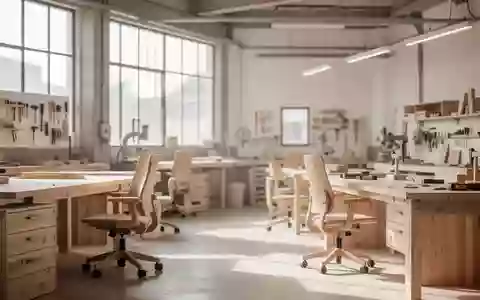 Ein heller, moderner Arbeitsplatz in einer Werkstatt mit ergonomischer Ausstattung und natürlichem Lichteinfall. - Foto: über boerse-global.de