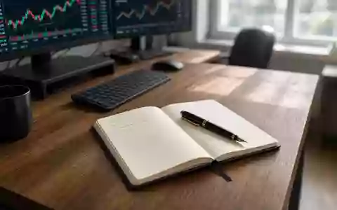 Ein minimalistischer Schreibtisch in einem modernen Büro mit natürlichem Tageslicht. - Foto: über boerse-global.de