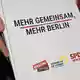 Das Sondierungspapier skizziert Schwerpunkte einer möglichen Zusammenarbeit von Linken, Grünen und SPD in Berlin.  - Bild: Fabian Sommer/dpa