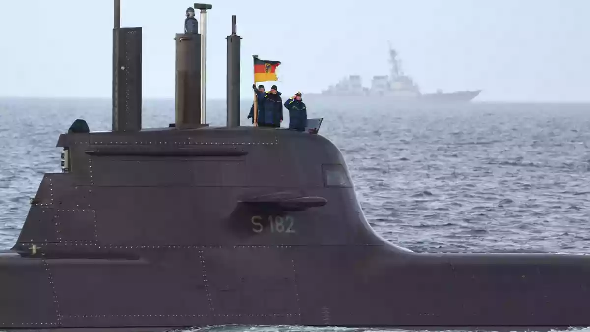 Die deutschen U-Boote sind in Eckernförde beheimatet. (Archivbild) - Bild: Christian Charisius/dpa