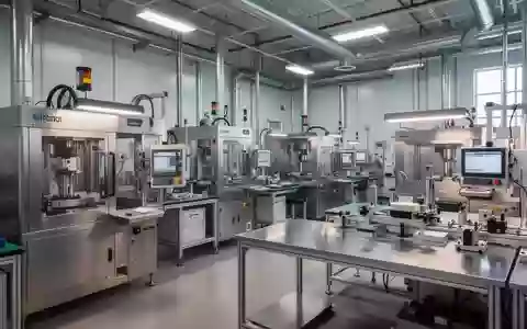 Eine moderne industrielle Fertigungshalle mit Präzisionsmaschinen und Arbeitsplätzen in einer sauberen Werksumgebung. - Foto: über boerse-global.de