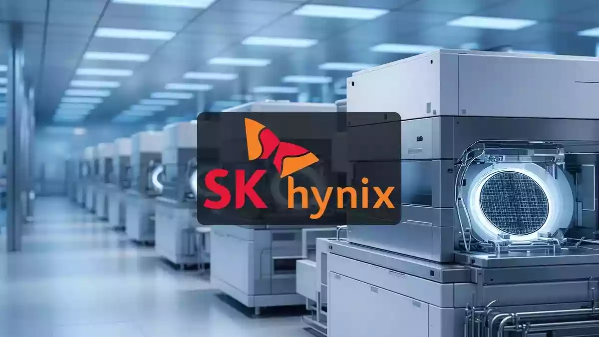 SK Hynix Shares End Seven-Day Slide, Close Up 0.8% at 1,272,000 KRW
