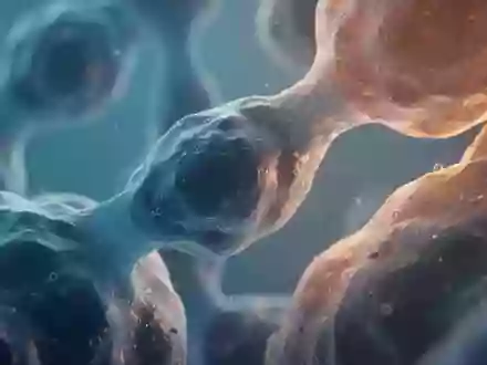 Mikroskopische Aufnahme von biologischem Zellgewebe im Rahmen der immunologischen Forschung. - Foto: über boerse-global.de