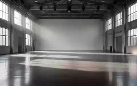 Ein leerer, glatter Industrieboden in einem minimalistischen Studio mit diffusem Tageslicht. - Foto: über boerse-global.de