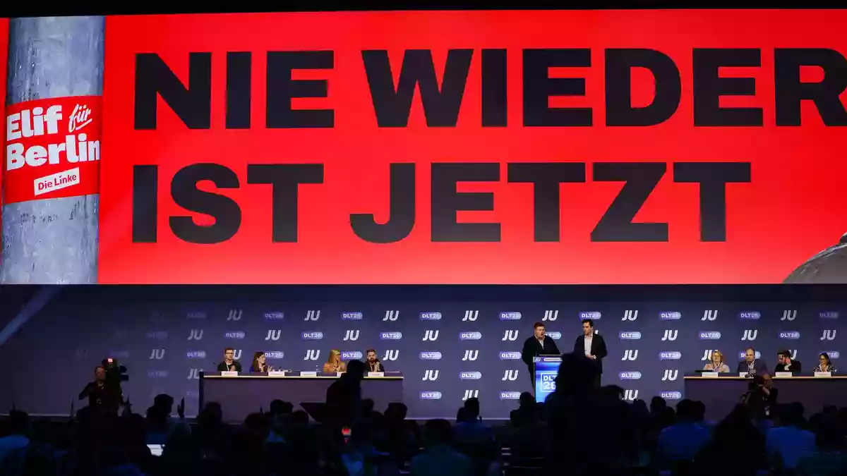 Die Junge Union reagiert auf den Abschluss der Sondierungsgespräche in Berlin. - Bild: Christoph Reichwein/dpa