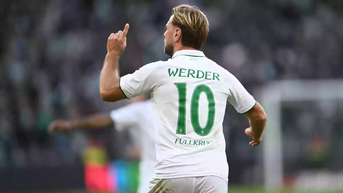 Werder Bremens Torjäger Niclas Füllkrug. - Bild: Carmen Jaspersen/dpa