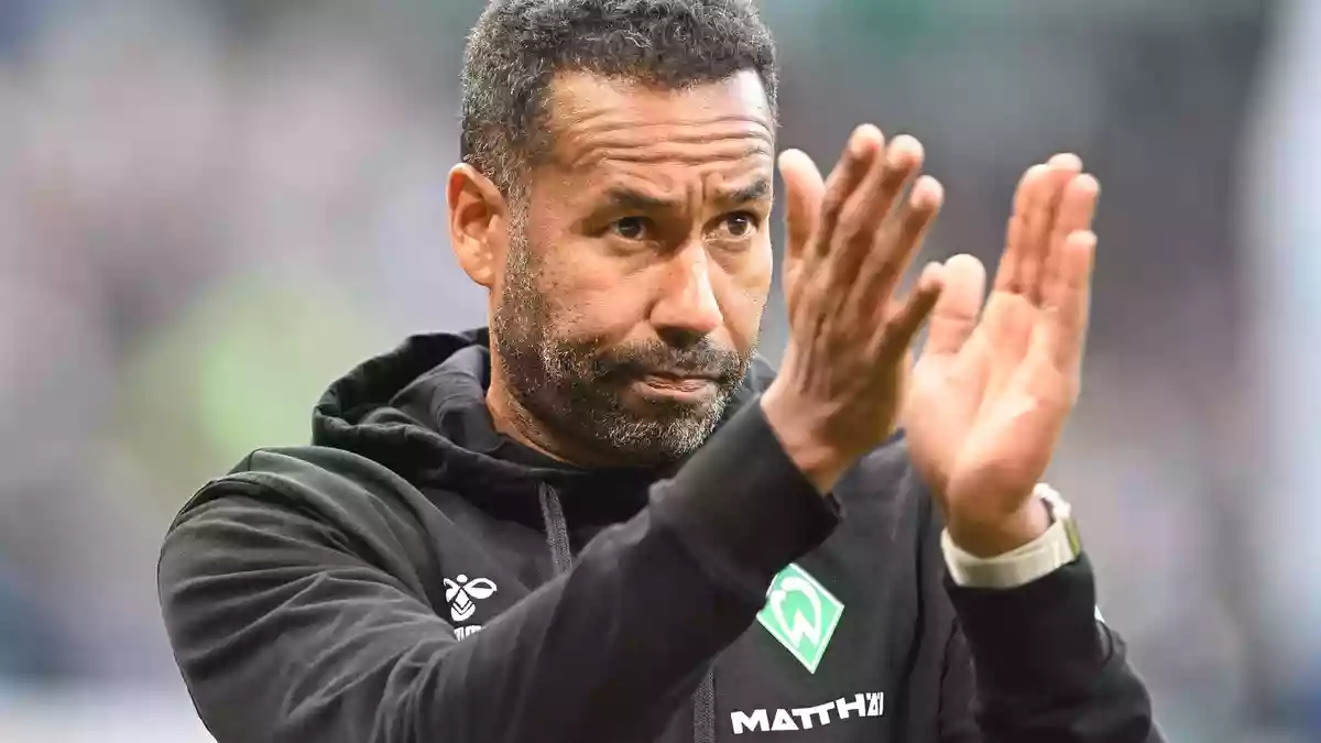 Werder-Trainer Daniel Thioune. - Bild: Carmen Jaspersen/dpa