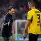 Mit der Leistung von Abwehrprofi Waldemar Anton konnte Niko Kovac in Berlin zufrieden sein.  - Bild: Julius Frick/dpa