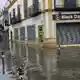 In der Stadt Algeciras setzte das Sturmtief «Adam» viele Straßen unter Wasser. - Bild: Nono Rico / Europa Press/EUROPA PRESS/dpa