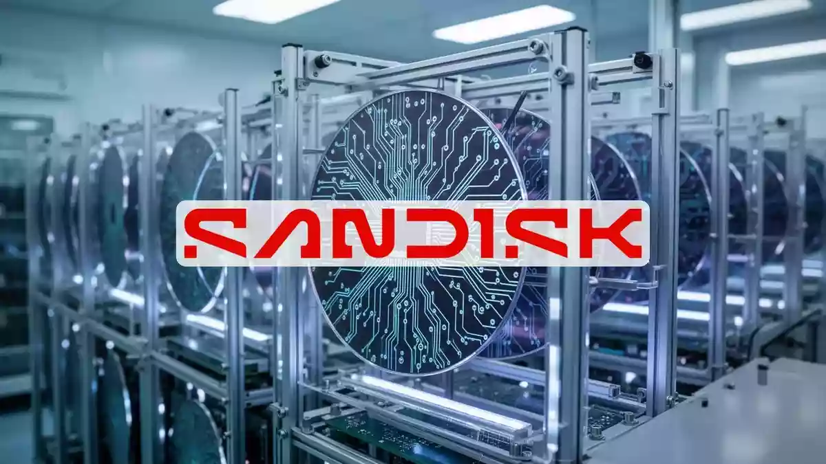 SanDisk Shares Fall 7.2% as Chip Selloff and Inflation Fears Hit Memory Stocks