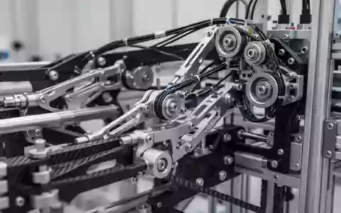 Detailaufnahme einer hochkomplexen mechanischen Konstruktion mit präzisen Gelenkstrukturen und sehnenbasierten Antriebselementen. - Foto: über boerse-global.de