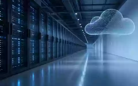 Moderne Rechenzentrumsinfrastruktur mit blauer Beleuchtung als Symbol für Technologie und Cloud-Computing. - Foto: über boerse-global.de