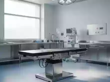 Ein steriler, moderner Operationssaal in einer Klinik mit hellen, klaren Oberflächen und professioneller medizinischer Ausstattung. - Foto: über boerse-global.de