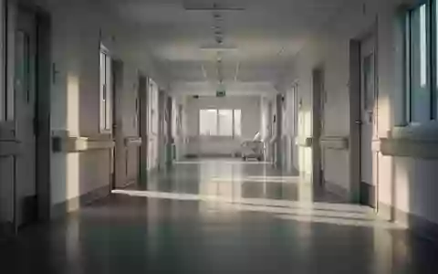 Ein heller, moderner Krankenhausflur mit natürlichem Lichteinfall und minimalistischer Architektur. - Foto: über boerse-global.de