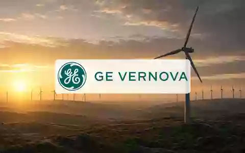 Moderne Windkraftanlagen in einer weiten Landschaft bei Sonnenuntergang als Symbol für Energiewirtschaft und Wachstum. - Foto: über boerse-global.de