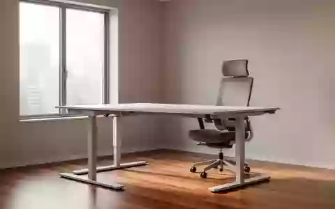 Ein minimalistisch gestalteter, ergonomischer Arbeitsplatz in einem hellen Büro mit einem höhenverstellbaren Schreibtisch. - Foto: über boerse-global.de