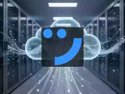 Abstrakte Darstellung von Cloud-Computing und digitaler Transformation in einem modernen Rechenzentrum. - Foto: über boerse-global.de