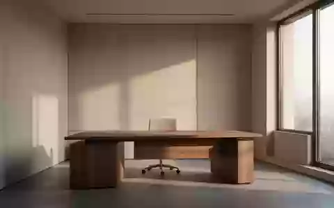 Ein minimalistisch gestalteter, heller Büroraum mit klaren architektonischen Linien und natürlichem Lichteinfall. - Foto: über boerse-global.de