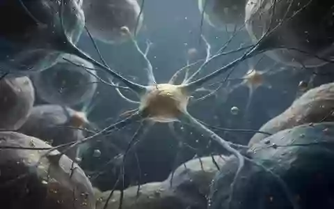 Abstrakte Darstellung neuronaler Netzwerke und zellulärer Strukturen in einem biologischen Umfeld. - Foto: über boerse-global.de