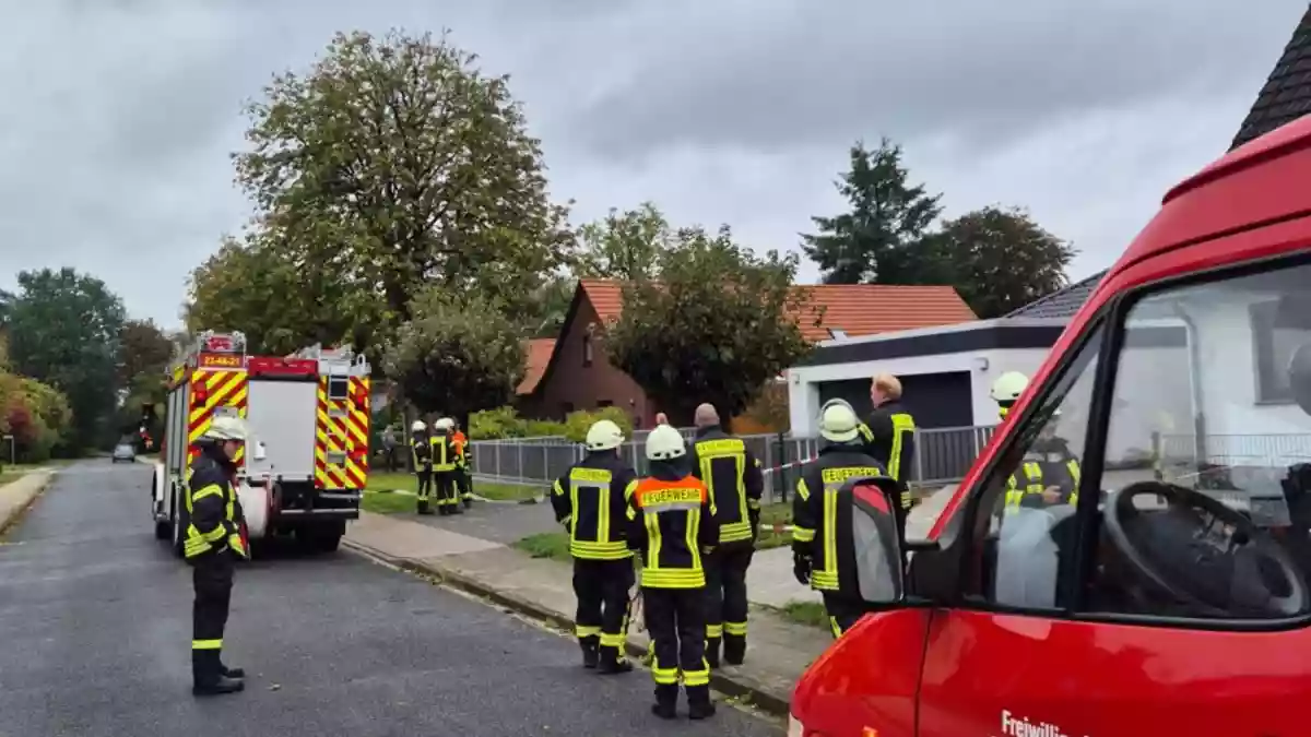 FW-ROW: Gasgeruch in Westertimke - Bild: presseportal.de