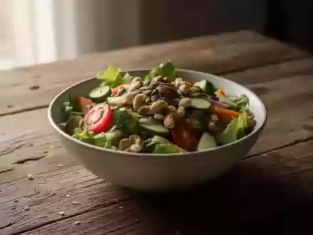 Symbolbild: Schüssel mit frischem Salat - Foto: über boerse-global.de
