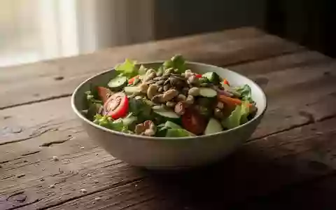 Symbolbild: Schüssel mit frischem Salat - Foto: über boerse-global.de
