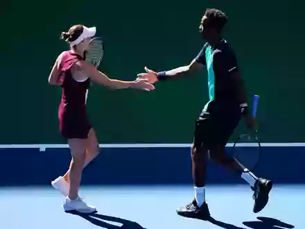 Für ihre gemeinsame Tochter Skai wollen Elina Switolina und Gaël Monfils weiterhin gemeinsam da sein. (Archivbild) - Foto: Yuki Iwamura/AP/dpa