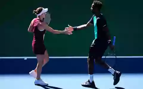 Für ihre gemeinsame Tochter Skai wollen Elina Switolina und Gaël Monfils weiterhin gemeinsam da sein. (Archivbild) - Foto: Yuki Iwamura/AP/dpa