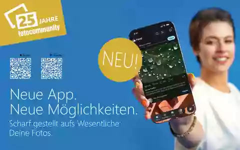 Starke Fotos statt Feed-Lärm: fotocommunity startet neue App für iPhone und Android / Die fotocommunity feiert 25 Jahre mit einer neuen App für iPhone und Android - Foto: presseportal.de
