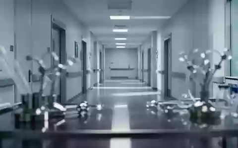 Moderne, minimalistische Krankenhausumgebung in kühlem Licht ohne Personen oder technische Geräte. - Foto: über boerse-global.de