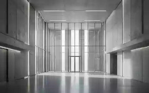 Modernes, minimalistisches Architekturinterieur eines europäischen Institutsgebäudes mit klaren Linien und natürlichem Licht. - Foto: über boerse-global.de