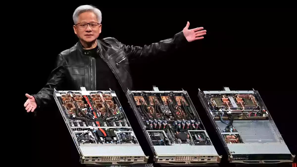 Die Bundesregierung will mit Nvidia zusammenarbeiten. (Archivbild) - Bild: Chiang Ying-ying/AP/dpa