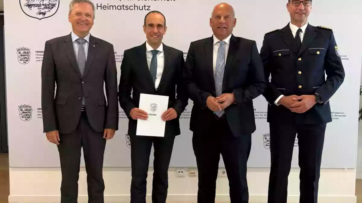 POL-OF: Torsten Krückemeier wird neuer Präsident des Polizeipräsidiums Südosthessen - Bild: presseportal.de