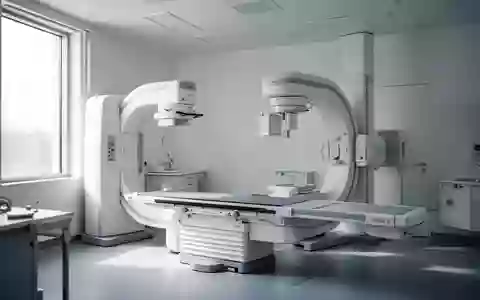 Ein leerer, modern ausgestatteter medizinischer Untersuchungsraum mit diagnostischen Geräten in einer Klinik. - Foto: über boerse-global.de