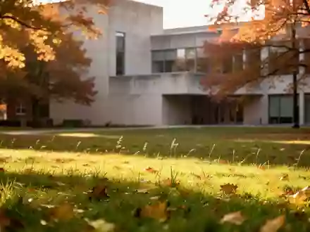 Eine sonnige Wiese auf einem Universitätscampus mit einem modernen Gebäude im Hintergrund. - Foto: über boerse-global.de