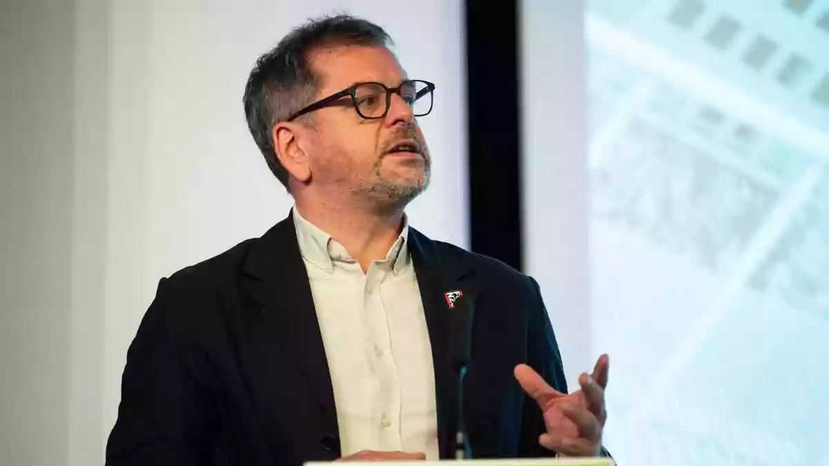 Werner Graf ist Co-Fraktionsvorsitzender der Grünen im Berliner Abgeordnetenhaus.  - Bild: Christophe Gateau/dpa