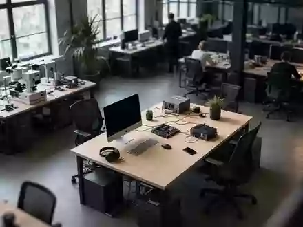 Ein moderner, lichtdurchfluteter Arbeitsplatz in einem Technologieunternehmen mit Fokus auf Hardware. - Foto: über boerse-global.de