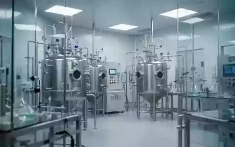 Ein steriles, modernes Labor für Biotechnologie mit Edelstahl-Bioreaktoren und hochpräziser technischer Ausstattung. - Foto: über boerse-global.de