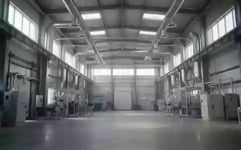 Leere Industriehalle mit Lüftungssystemen in einer modernen Fertigungsanlage. - Foto: über boerse-global.de