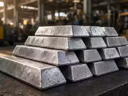Hochwertige Metallbarren in einem modernen Industrielager bei natürlichem Lichteinfall. - Foto: über boerse-global.de